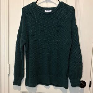 Old Navy Women's Green Knitted Sweater